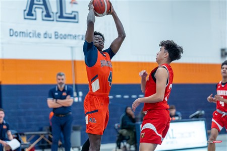 RSEQ 2024 - Basketball M D2 - André Laurendeau (74) vs (81) Vanier - 1st half