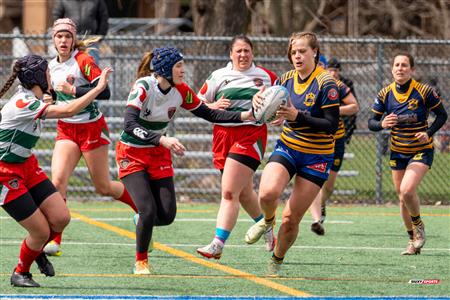 RQ 2024 - Match Pré-Saison - Rugby Club Montréal (10) vs (41) Town of Mount Royal - F