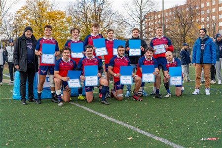 RSEQ 2024 - Finale Rugby Univ Masc - ETS vs Ottawa - Medailles ETS