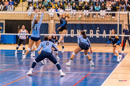 RSEQ 2024 Volleyball Fém - Université de Montréal (3) vs (2) UQAM - Reel 1