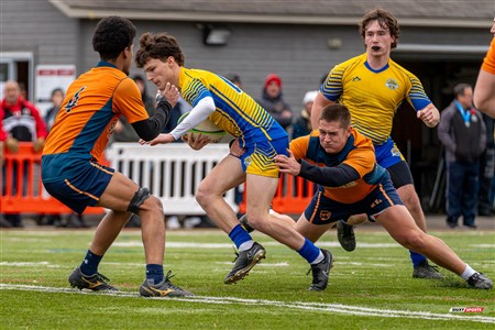 RSEQ 2024 - Final Rugby Masc CEGEP - John Abbott (48) vs (18) André Laurendeau - First Half