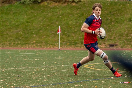 RSEQ 2024 - Finale Rugby Univ Masc - ETS (19) vs (14) Ottawa - 1 Mi-Temps Reel A