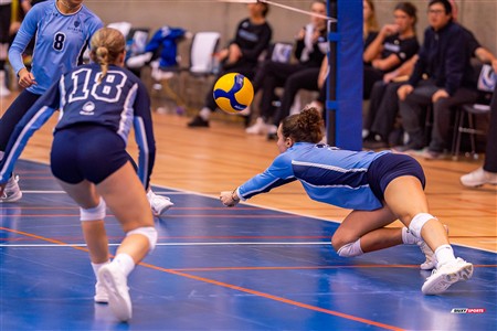 RSEQ 2024 Volleyball Fém - Université de Montréal (3) vs (2) UQAM - Reel 2
