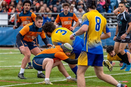 RSEQ 2024 - Final Rugby Masc CEGEP - John Abbott (48) vs (18) André Laurendeau - First Half