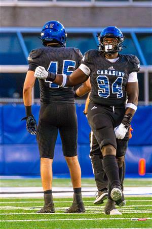 RSEQ 2024 Football - Carabins (45) vs (14) Vert-et-Or - Match
