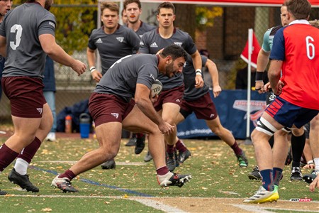 RSEQ 2024 - Finale Rugby Univ Masc - ETS (19) vs (14) Ottawa - 1 Mi-Temps Reel A