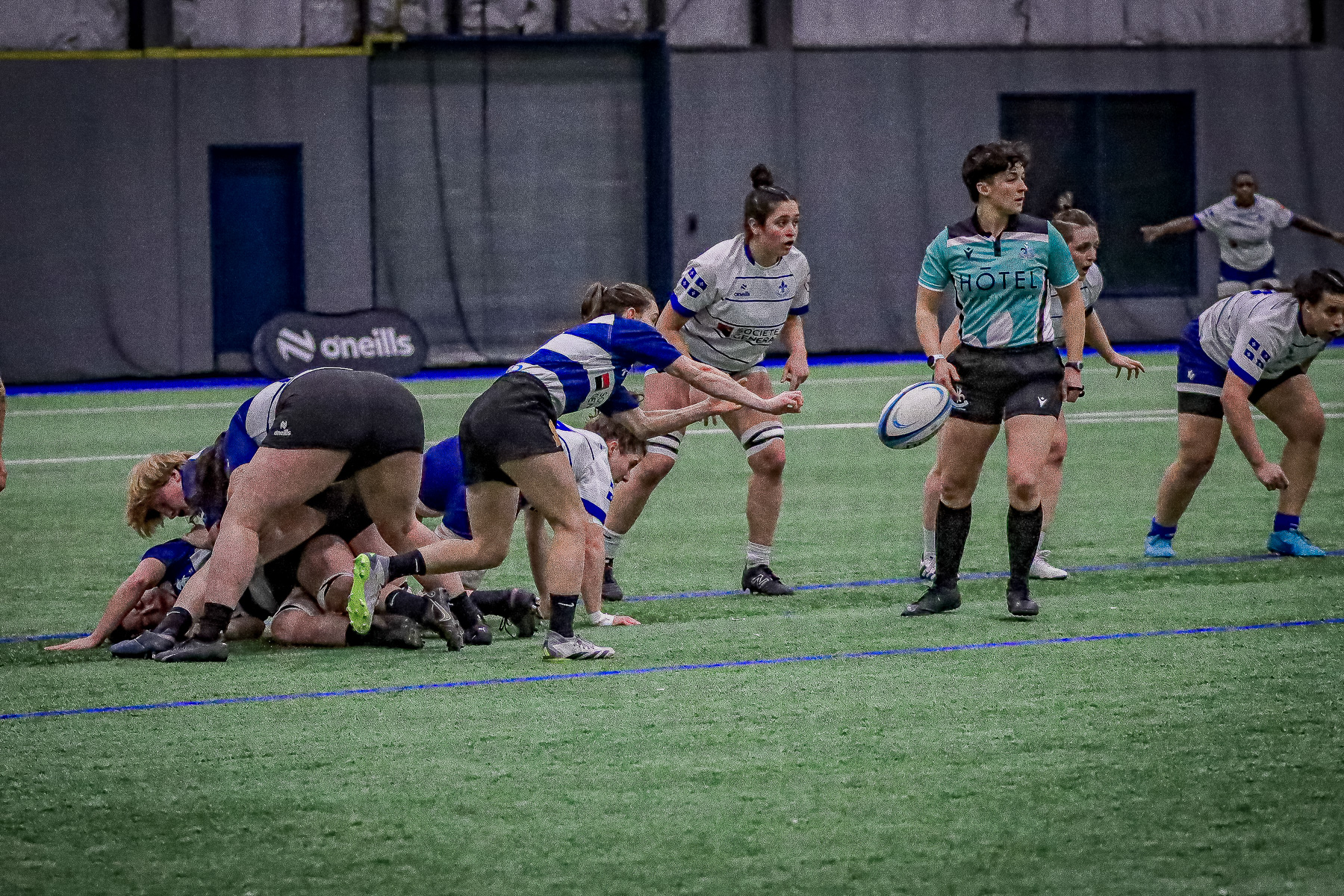 Pénélope DESJARDINS -  Équipe féminine - Rugby Québec -  - Rugby - QORC-CROQ 2024 - Québec Est (22) vs (16) Québec Ouest  (#RQ24CROQESTOUE04) Photo by: Photo Mayarts | Siuxy Sports 2024-04-01