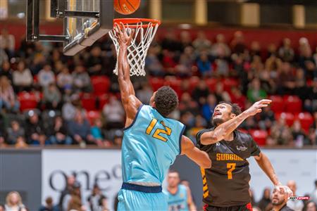 MONTREAL TUNDRA (111) VS (114) SUDBURY'S FIVE - 1st half