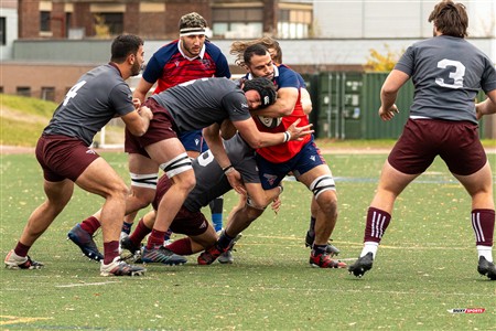 RSEQ 2024 - Finale Rugby Univ Masc - ETS (19) vs (14) Ottawa - 2 Mi-Temps Reel A