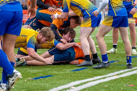 RSEQ 2024 - Final Rugby Masc CEGEP - John Abbott (48) vs (18) André Laurendeau - First Half