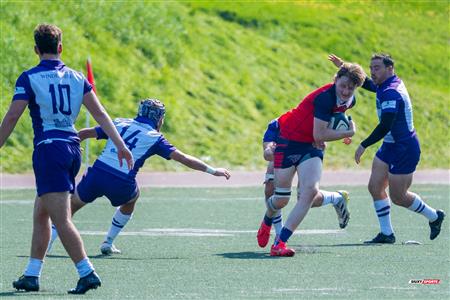 RSEQ 2024 - Rugby Univ. Masc - ETS (43) vs (10) Bishop's - 2nd Half