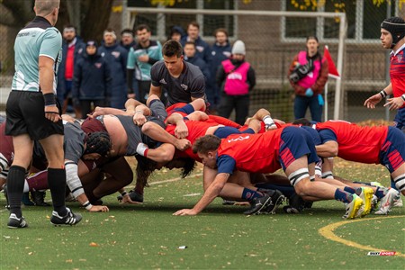RSEQ 2024 - Finale Rugby Univ Masc - ETS (19) vs (14) Ottawa - 1 Mi-Temps Reel B