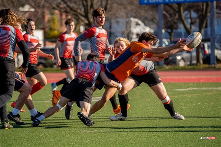 RSEQ 2024 - Démi Finale Rugby Masc Cegep - André Laurendeau (50) vs (20) Vanier