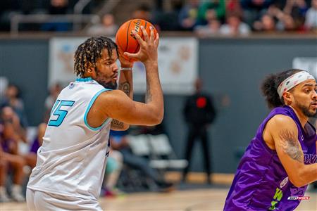 Tevin Foster - Basketball - BSL - Montreal Toundra (98) vs (89) Frederick Flying Cows - Second Half - Montreal - Frederick 