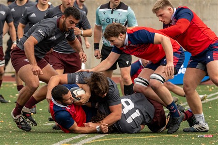 RSEQ 2024 - Finale Rugby Univ Masc - ETS (19) vs (14) Ottawa - 2 Mi-Temps Reel B