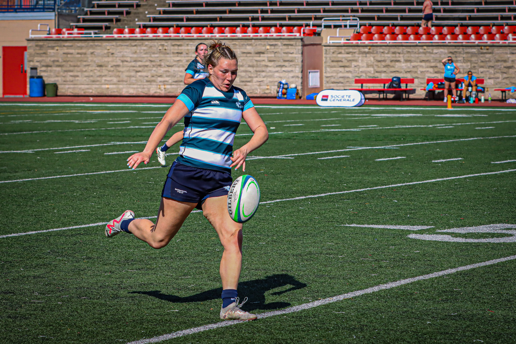 Jamie Lee WALKER -  Équipe féminine - Rugby Québec - Ontario Blues (w) - Rugby - QORC-CROQ 2024 - FINALS - QUÉBEC EST (37) VS (13) ONTARIO EST - 1ST POSITION - Reel Mayarts (#QORC24QCEONE16) Photo by: Photo Mayarts | Siuxy Sports 2024-06-01