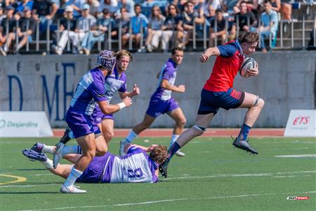 RSEQ 2024 - Rugby Univ. Masc - ETS (43) vs (10) Bishop's - 1st Half