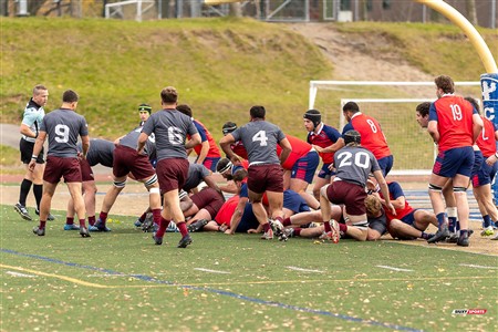 RSEQ 2024 - Finale Rugby Univ Masc - ETS (19) vs (14) Ottawa - 2 Mi-Temps Reel B