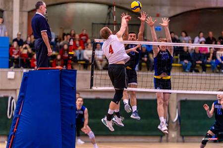 RSEQ - 2024 Volley M - U de Montréal (3) vs (2) U Laval