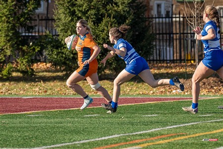 RSEQ 2024 - Démi Finale Rugby Fem Cegep - André Laurendeau (31) vs (43) Dawson