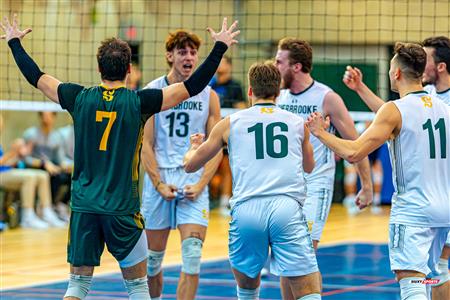 RSEQ - 2024 VOLLEY M - U DE MONTRÉAL (1) VS (3) U DE SHERBROOKE - Reel 2