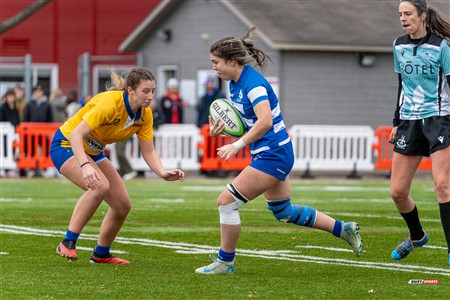 RSEQ 2024 - Final Rugby Fem CEGEP - John Abbott (12) vs (21) Dawson - Second Half