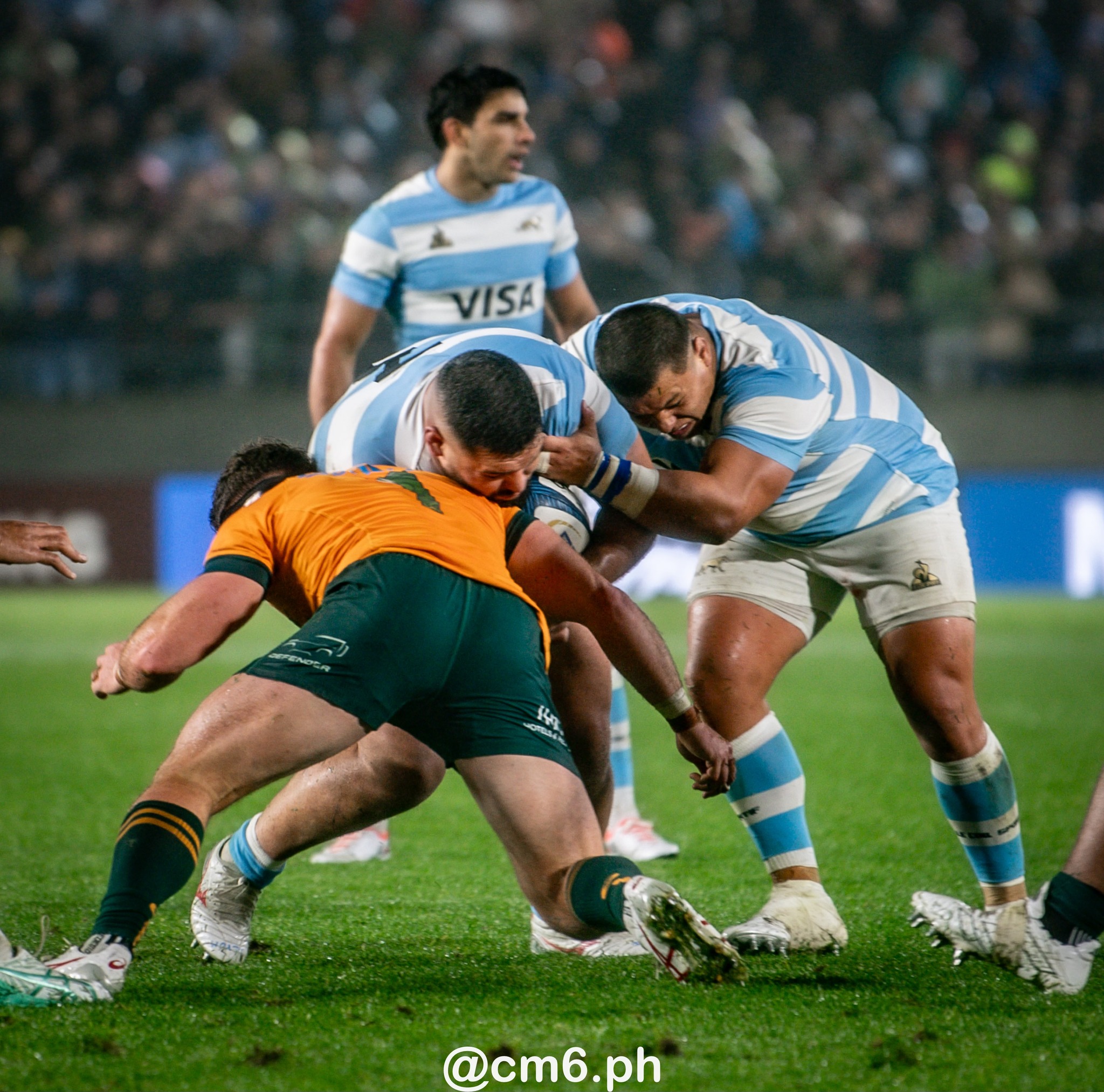  Selección Argentina de Rugby XV - Australia national rugby union team (M) - Rugby - Rugby Championship 2024 - Argentina Pumas (19) vs (20) Australia Wallabies (#CHAMP24R3ARGAUS) Photo by: Christian Mas | Siuxy Sports 2024-08-31