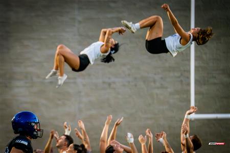 RSEQ 2024 Cherleeding Carabins - Match de Football contre le Vert-et-Or