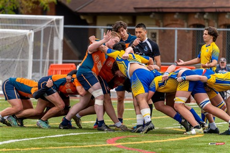 RSEQ 2024 - Final Rugby Masc CEGEP - John Abbott (48) vs (18) André Laurendeau - First Half
