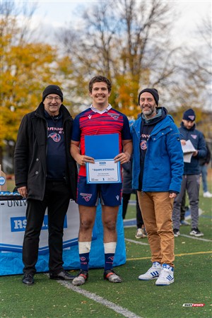 RSEQ 2024 - Finale Rugby Univ Masc - ETS vs Ottawa - Medailles ETS