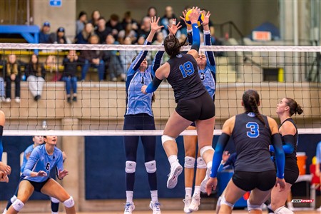 RSEQ 2024 Volleyball Fém - Université de Montréal (3) vs (2) UQAM - Reel 2