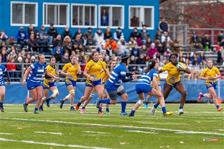 RSEQ 2024 - Final Rugby Fem CEGEP - John Abbott (12) vs (21) Dawson - First Half