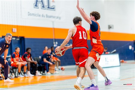 RSEQ 2024 - Basketball M D2 - André Laurendeau (74) vs (81) Vanier - 2nd half