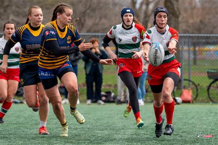 RQ 2024 - Match Pré-Saison - Rugby Club Montréal (10) vs (41) Town of Mount Royal - F