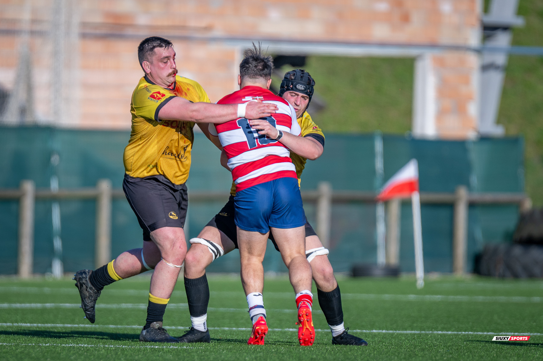 Angus RILEY KEEFE - Iker VIANA DE ARIÑO -  Universitario Bilbao Rugby - Getxo Artea Rugby Taldea - Rugby - FER 2024 - DHB - Universitario Bilbao Rugby (14) vs (20) Getxo RT (#FER24DHBUBRGRT02) Photo by: Fredy Monfoto | Siuxy Sports 2024-02-03