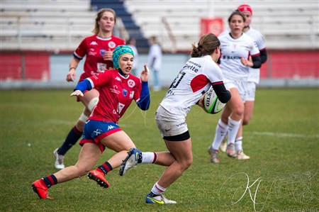 FFR 2024 - Élite 1 Fém - FC Grenoble (15) vs (15) Stade Toulousain RF