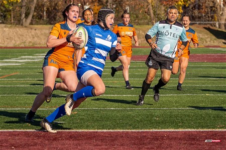 RSEQ 2024 - Démi Finale Rugby Fem Cegep - André Laurendeau (31) vs (43) Dawson
