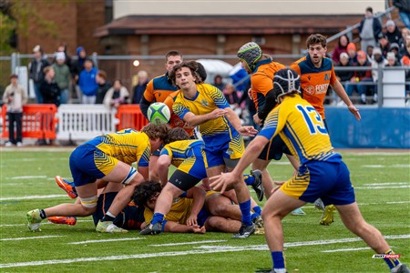 RSEQ 2024 - Final Rugby Masc CEGEP - John Abbott (48) vs (18) André Laurendeau - First Half