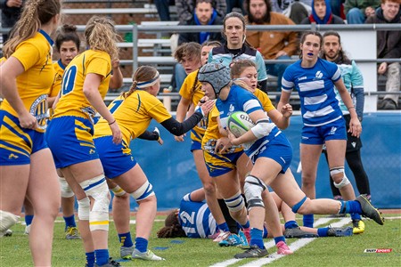 RSEQ 2024 - Final Rugby Fem CEGEP - John Abbott (12) vs (21) Dawson - Second Half