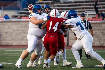 RSEQ 2024 Football - McGill Redbirds (8) vs (47) Université de Montréal Carabins