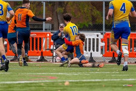 RSEQ 2024 - Final Rugby Masc CEGEP - John Abbott (48) vs (18) André Laurendeau - First Half