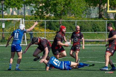 RQ 2024 - Super Ligue M - Parc Olympique (29) vs (15) Club de Rugby de Québec - 1ère mi-temps