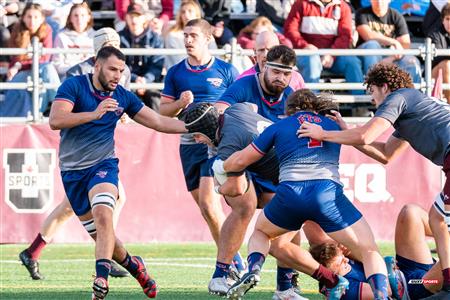 RSEQ 2024 - Rugby Univ. Masc - Ottawa U (18) vs (16) ETS - 1st Half