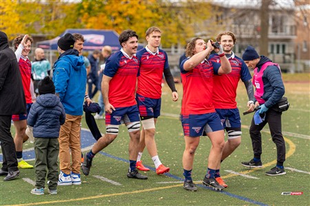 RSEQ 2024 - Finale Rugby Univ Masc - ETS vs Ottawa - Medailles ETS