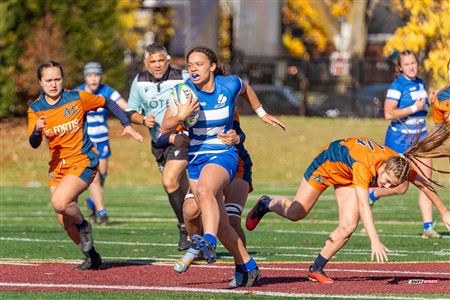 RSEQ 2024 - Démi Finale Rugby Fem Cegep - André Laurendeau (31) vs (43) Dawson