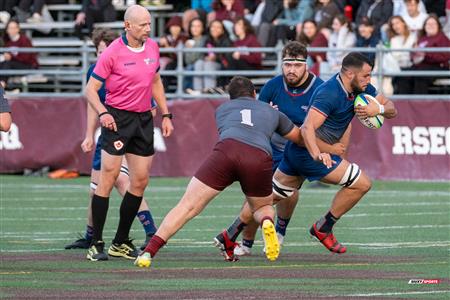 RSEQ 2024 - Rugby Univ. Masc - Ottawa U (18) vs (16) ETS - 1st Half