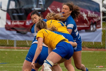 RSEQ 2024 - Final Rugby Fem CEGEP - John Abbott (12) vs (21) Dawson - Second Half