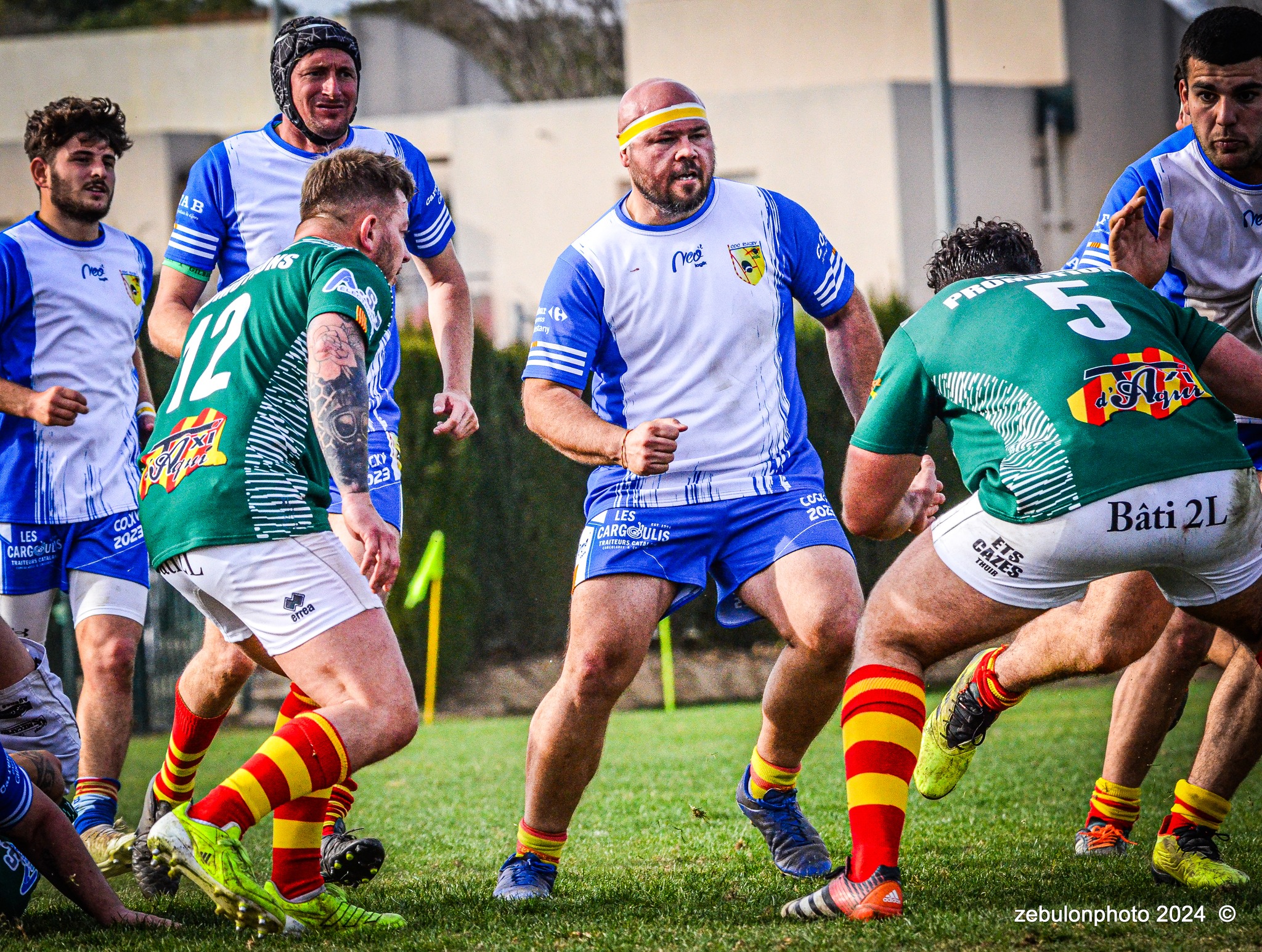  Cabestany Olympique XV - RC Ponteilla - Rugby - FFR Reg3 - Cabestani (15) vs (25) Ponteilla (#FFR24R3CABPON03) Photo by: Photo Zebulon | Siuxy Sports 2024-03-17