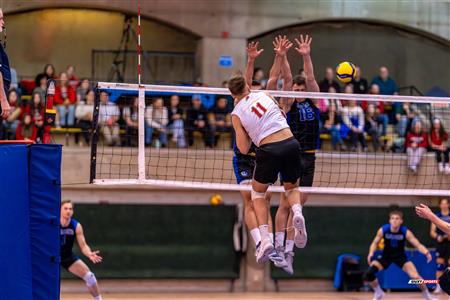 RSEQ - 2024 Volley M - U de Montréal (3) vs (2) U Laval
