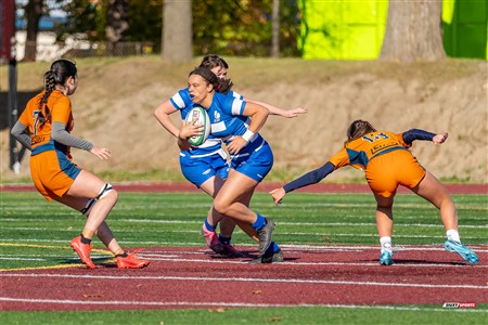 RSEQ 2024 - Démi Finale Rugby Fem Cegep - André Laurendeau (31) vs (43) Dawson